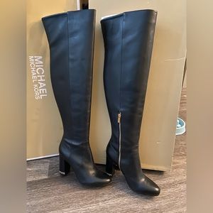 Michael Kors Black. Size 9.5. Over the knee boots. Brand new. Never worn.